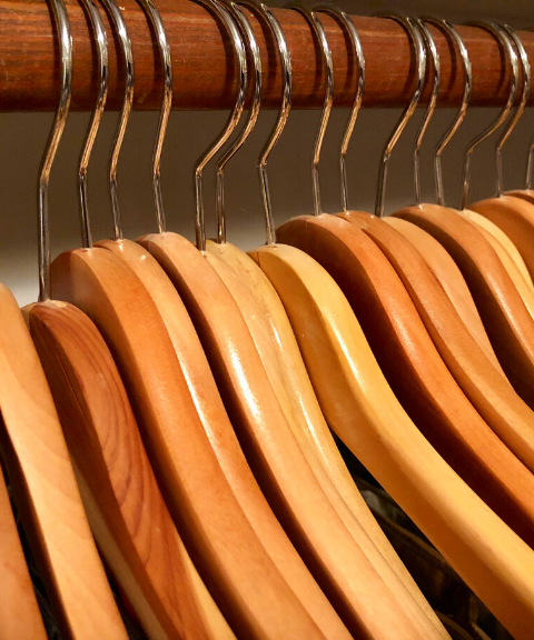 Wooden Coat Hangers by Butler Luxury