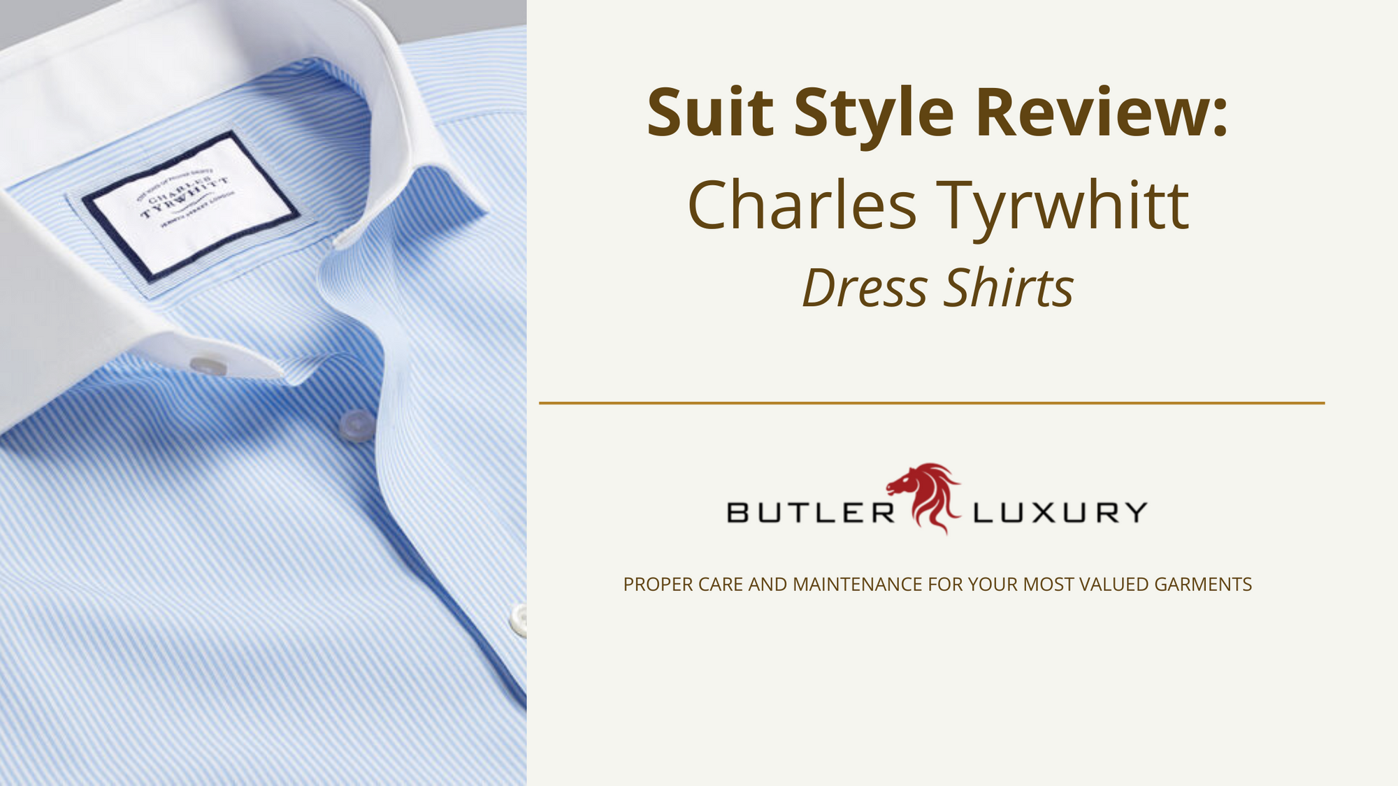 Suit Style Review: Charles Tyrwhitt Dress Shirts
