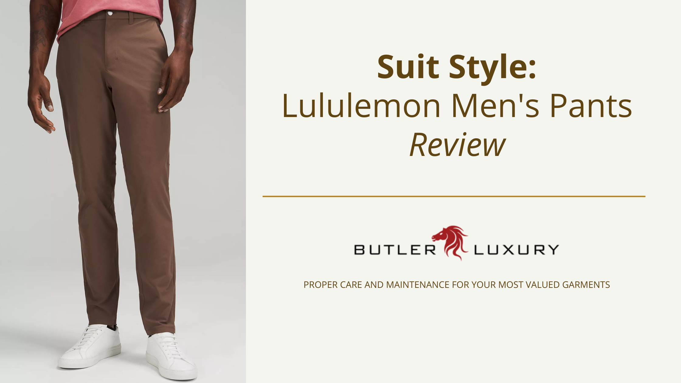 New men's fashion: Lululemon ABC pants offer more room in the