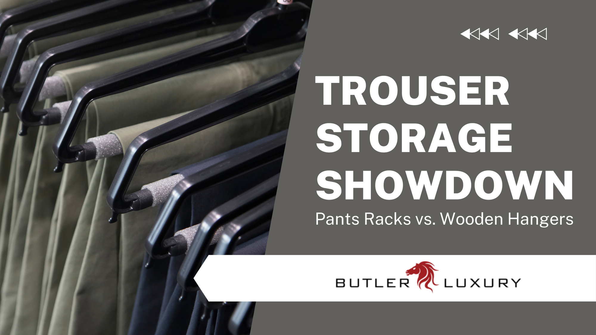 The Pants Rack vs. Wooden Hangers: Trouser Storage Showdown