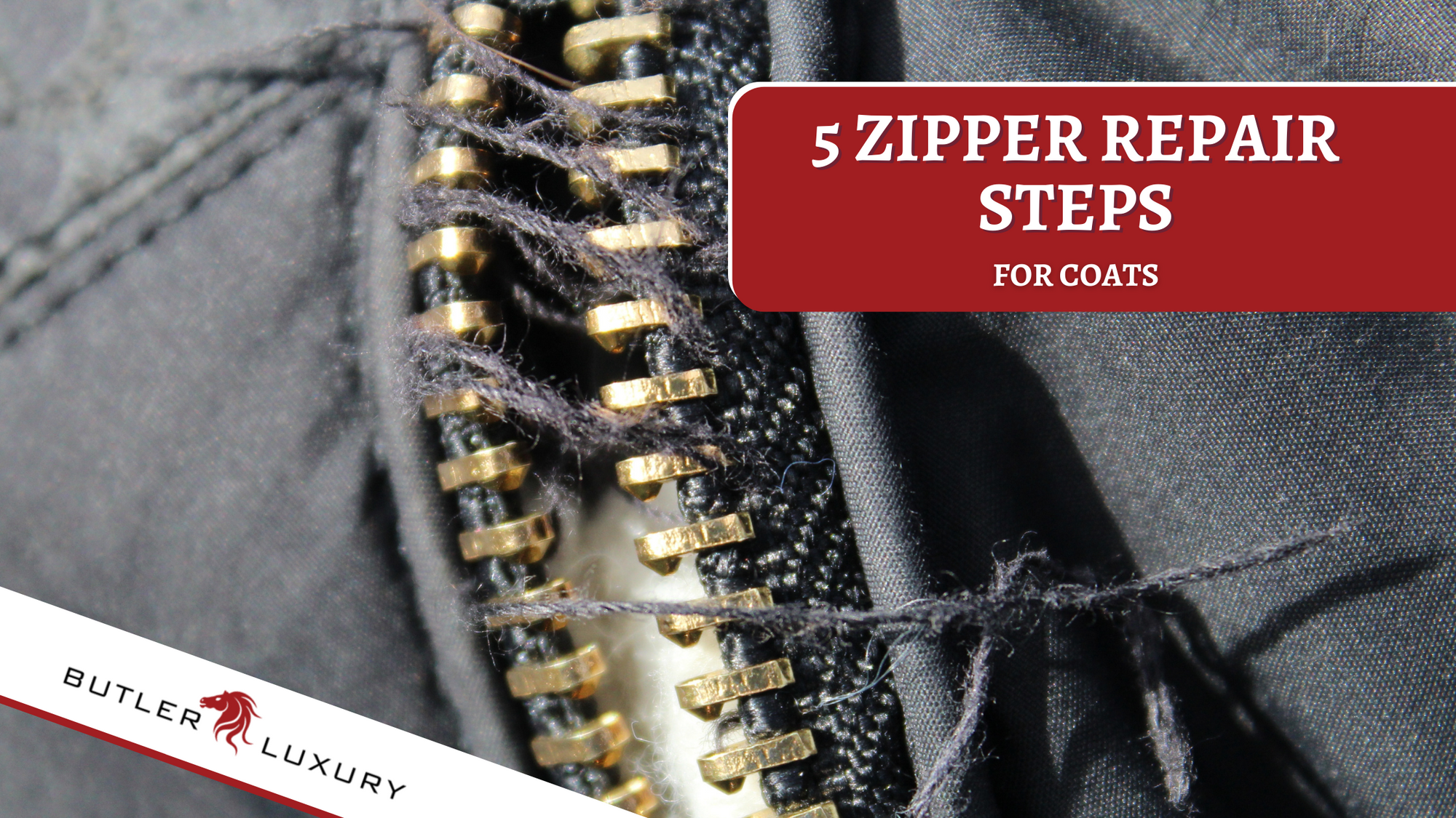 5 Zipper Repair Steps for Coats