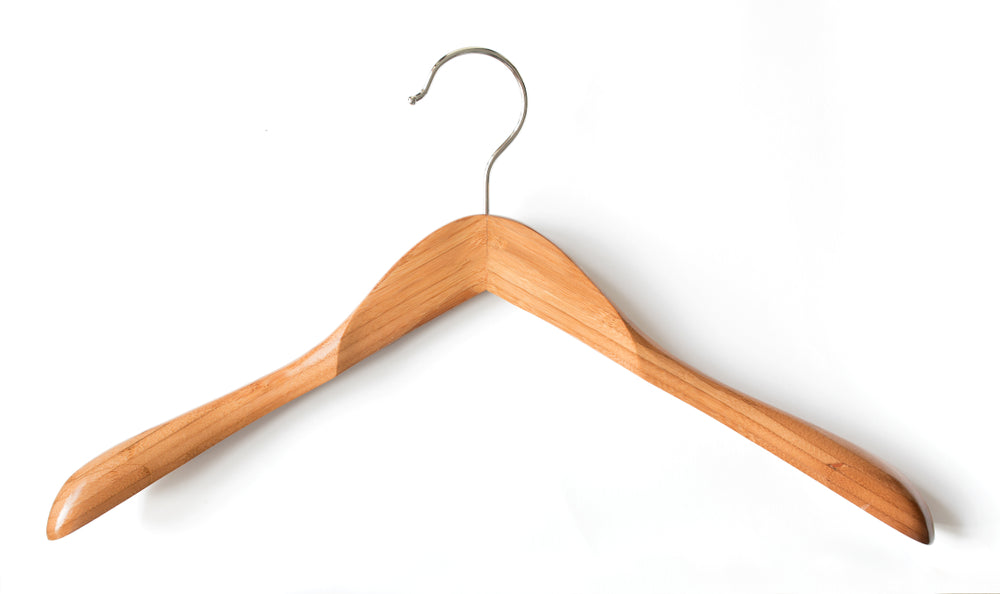 Extra Large Broad Shoulders Cedar Wooden Hangers