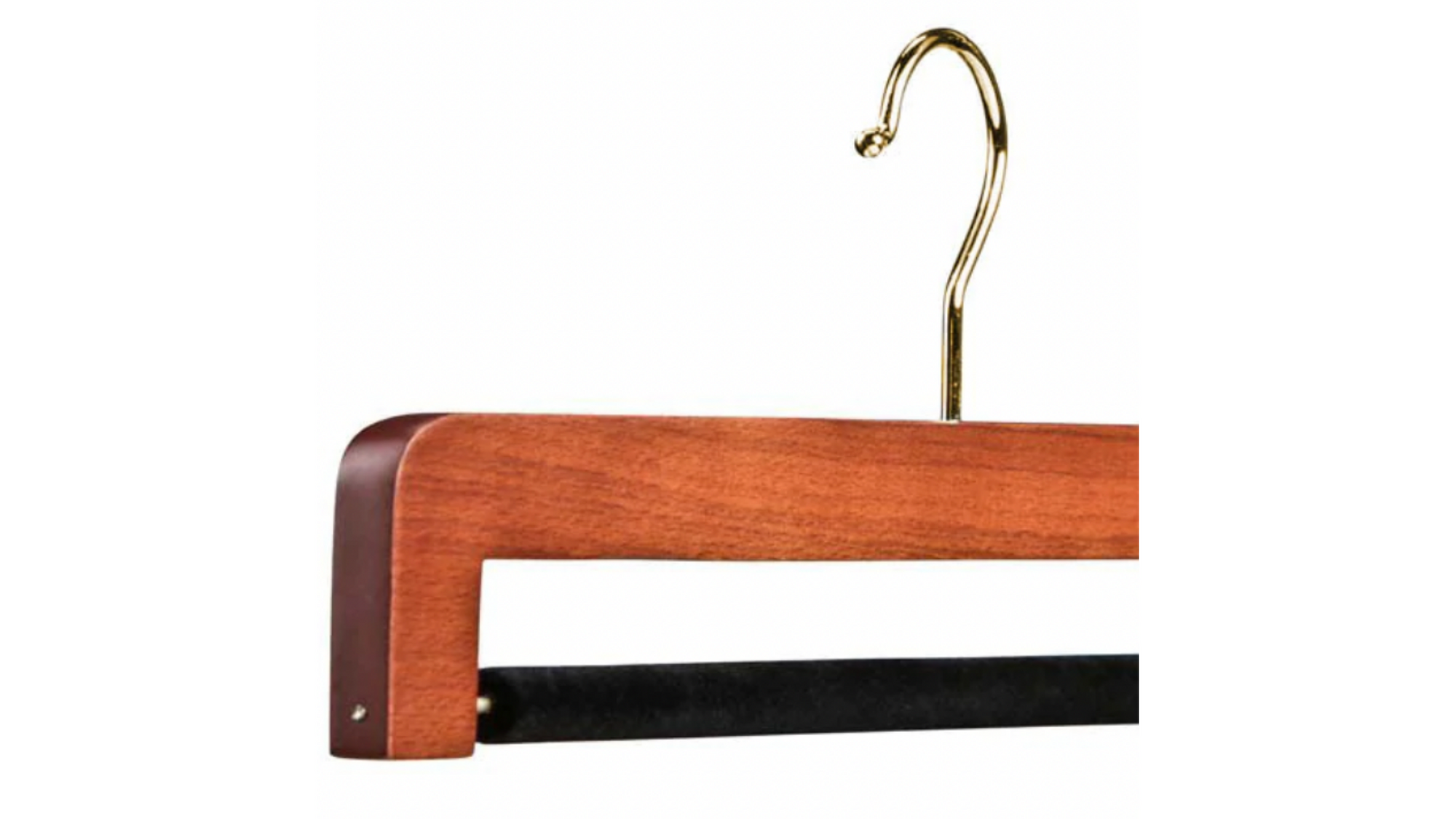 Wooden Clamp Hanger with Felt Lining and Rugged Metal Snap Lock  On Sale   Bed Bath  Beyond  29344262