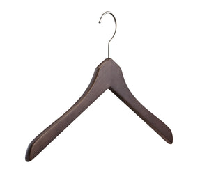 Butler Luxury Wooden Shirt Hanger in Dark Walnut Espresso