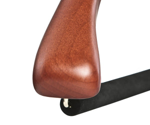 Butler Luxury wooden suit hanger with velvet trouser bar